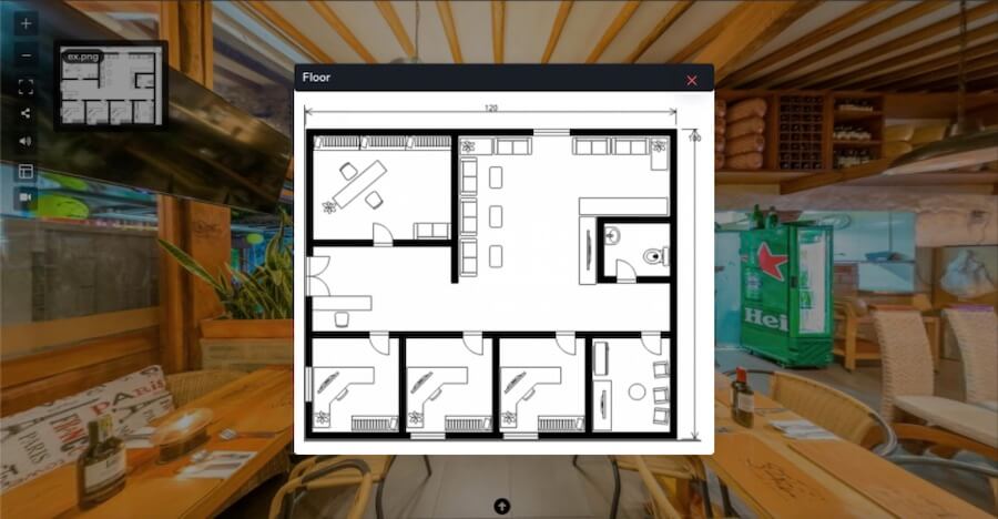Review of My Virtual Tour - increase engagement with live chat - with floor plan uploads