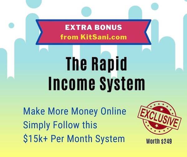 Rapid Income System - free bonus with purchase - Make Money Online