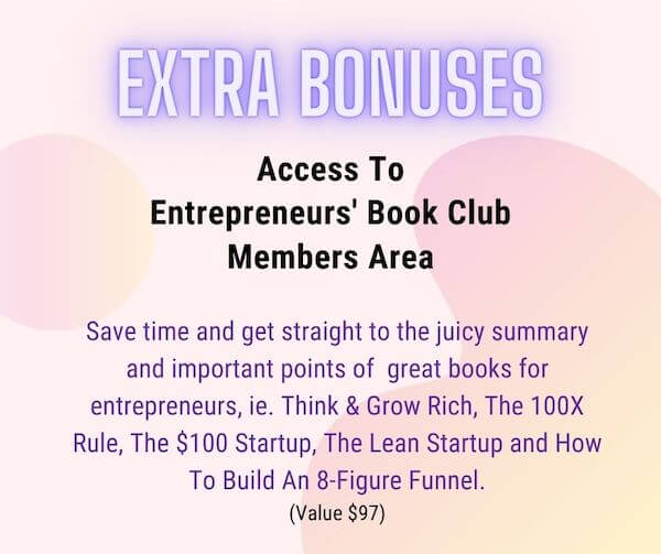 Free Bonus - Entrepreneurs Book Club