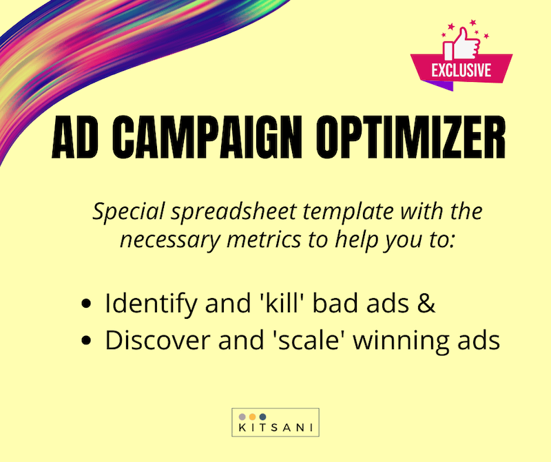 Exclusive Bonus by Kitsani.com - Ad Campaign Optimizer